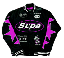 Load image into Gallery viewer, *NEW* SUPA “PHONE HOME” RACER JACKET